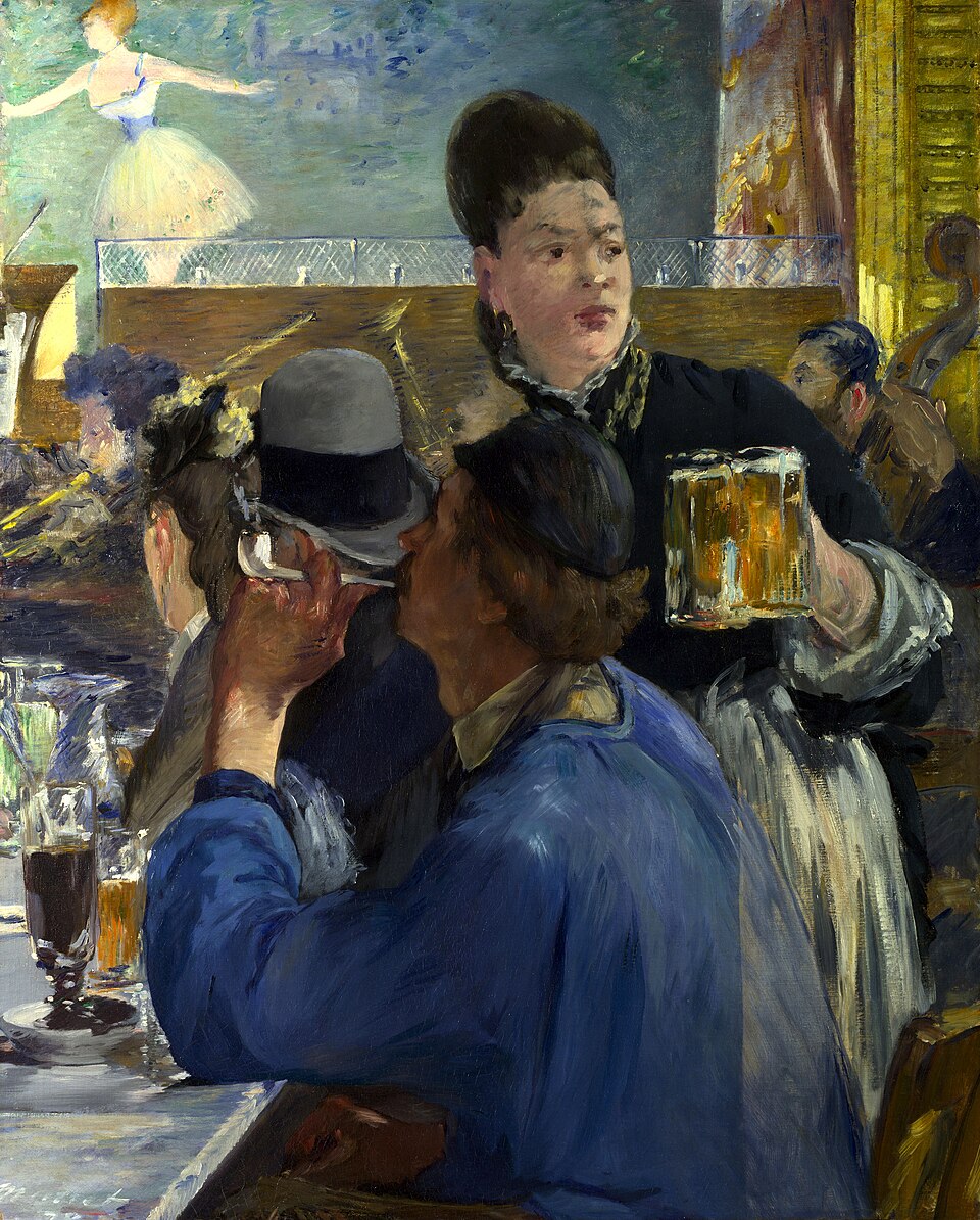 Rincón de café-concierto - Édouard Manet