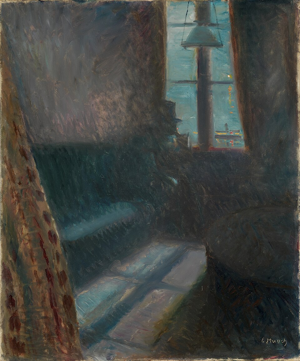 Nacht in Saint-Cloud - Edvard Munch