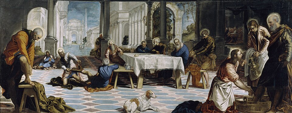 Kitô rửa chân cho các môn đệ - Tintoretto