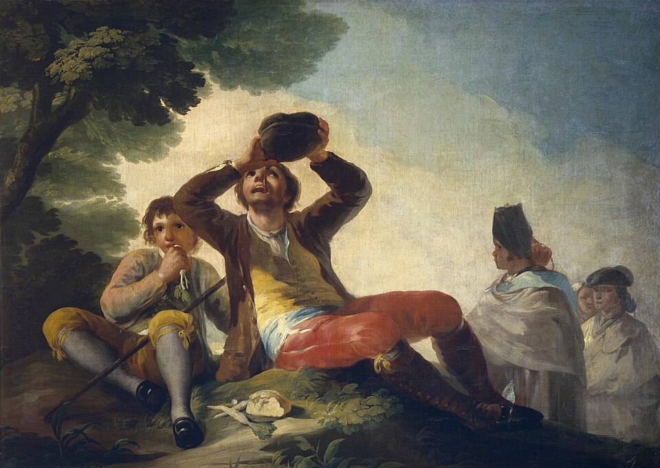 the Drinker - Francisco Goya