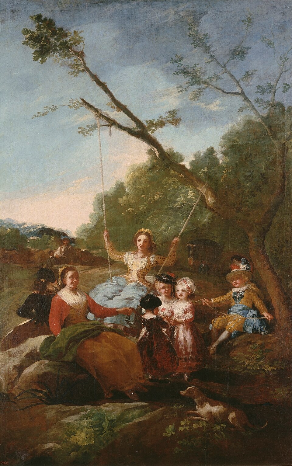 El columpio - Francisco Goya