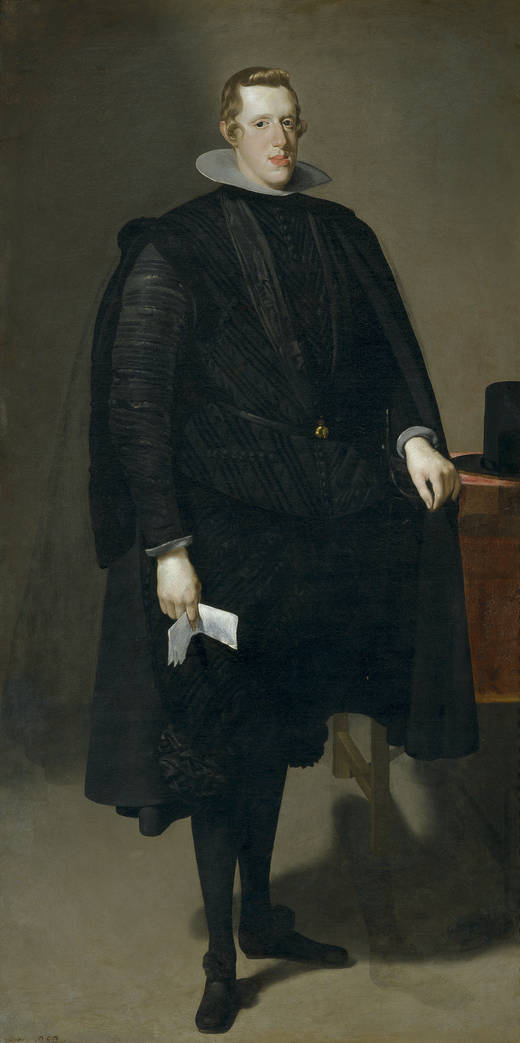 Philip IV in black suit - Diego Velázquez