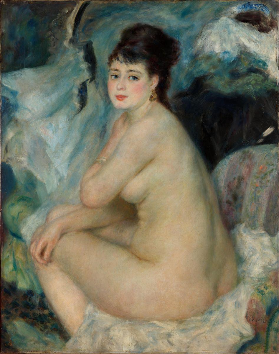 Nude woman, Anna - Pierre-Auguste Renoir