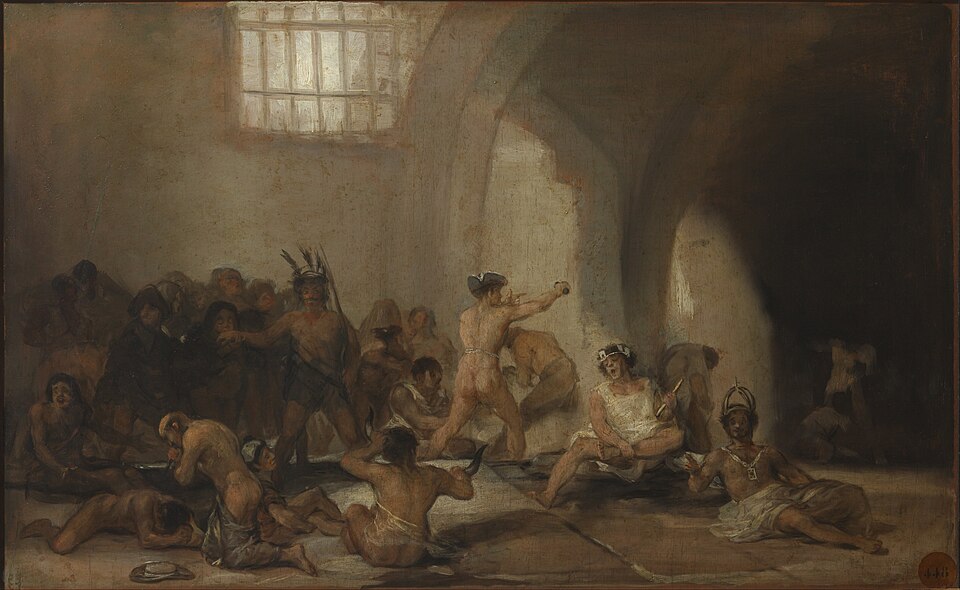 Casa de locos - Francisco Goya