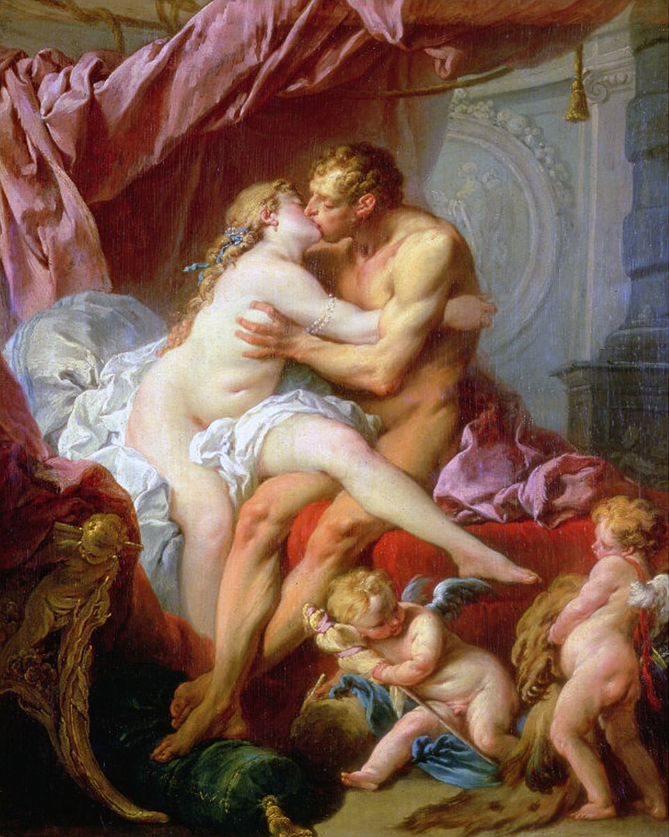Hércules y Onfalia - François Boucher