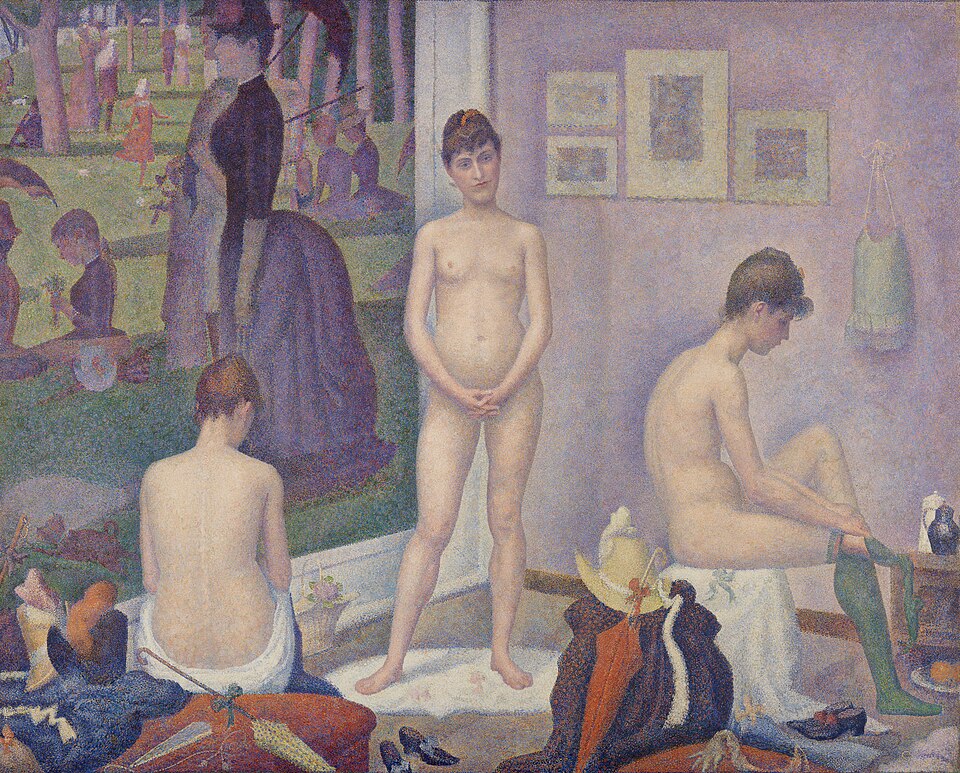 Les Poseuses, ensemble - Georges Seurat