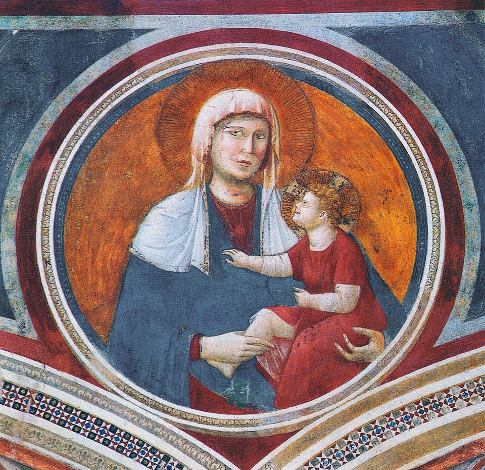 Madonna with the laughing Child - Giotto di Bondone