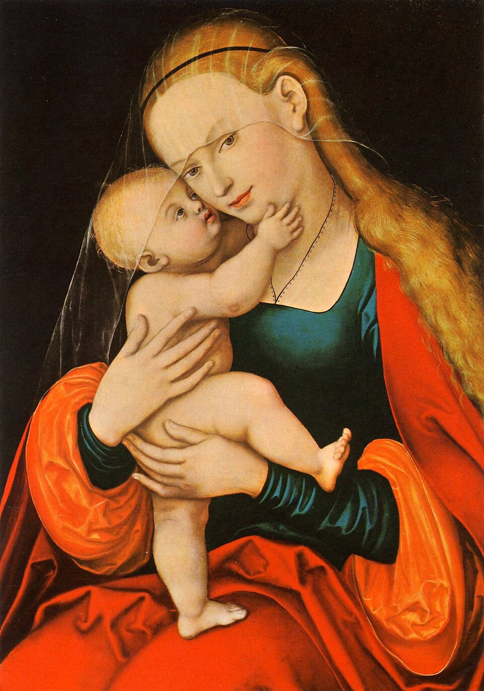 Maria Hilf - Lucas Cranach el Viejo