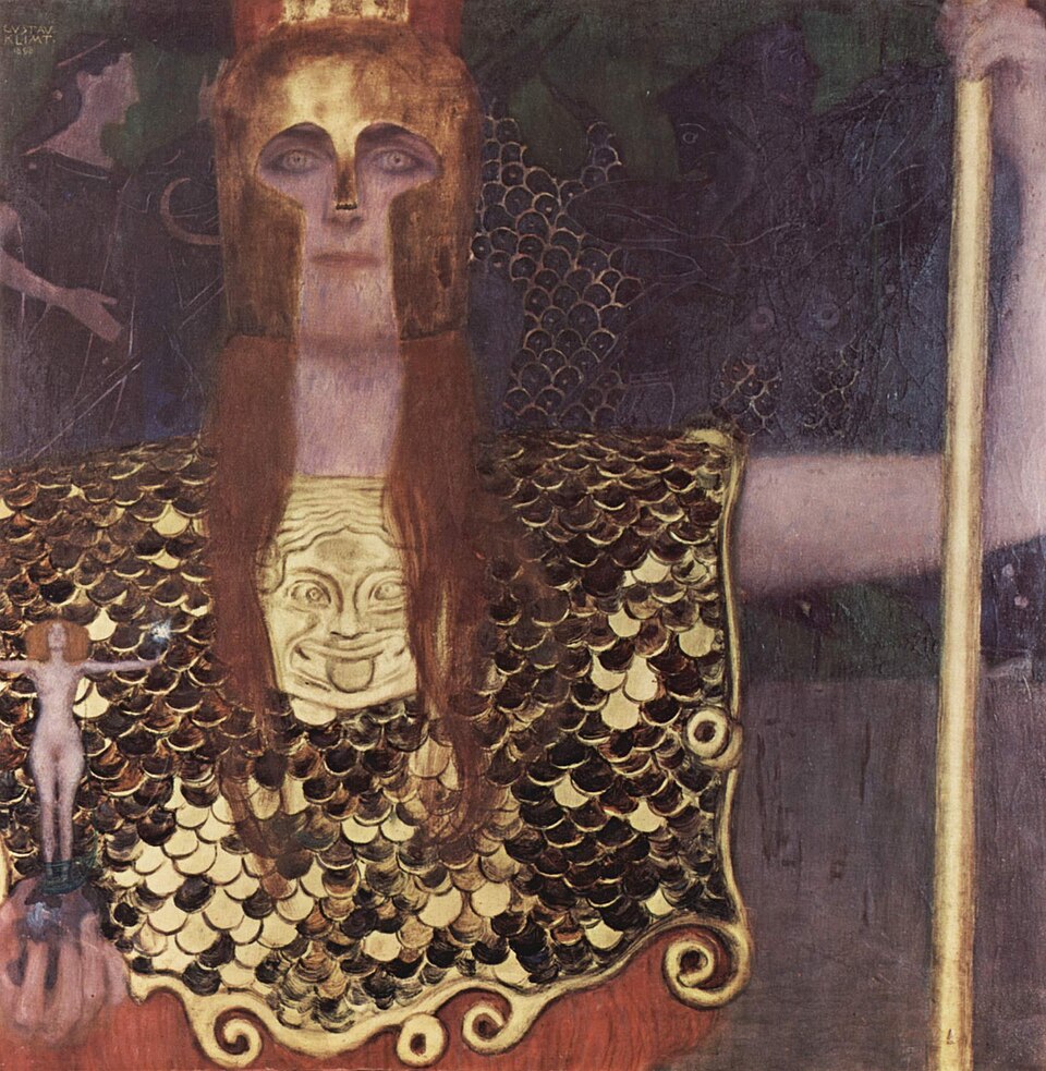 Pallas Athena - Gustav Klimt