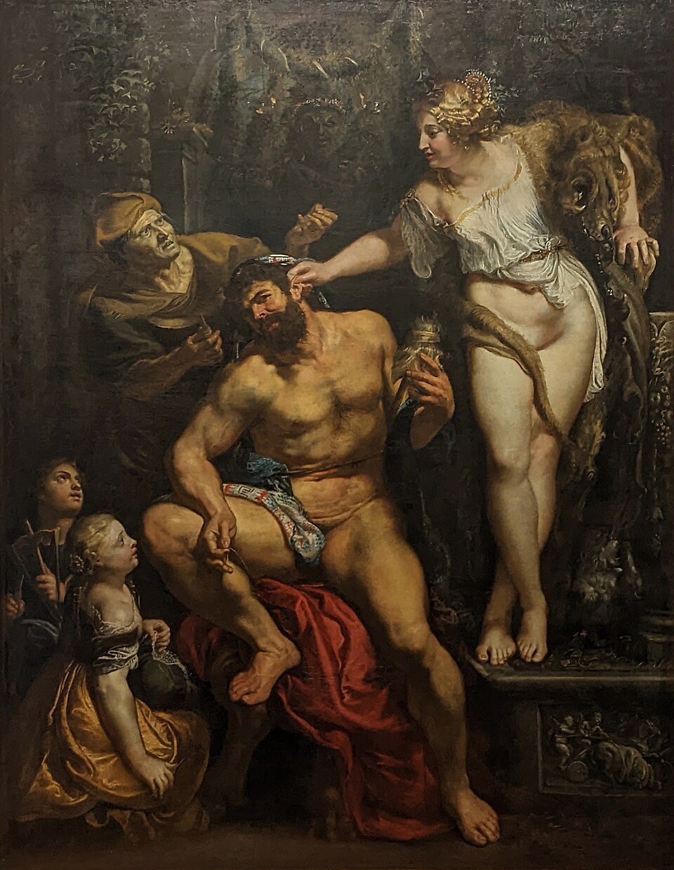 Hercules and Omphale - Peter Paul Rubens