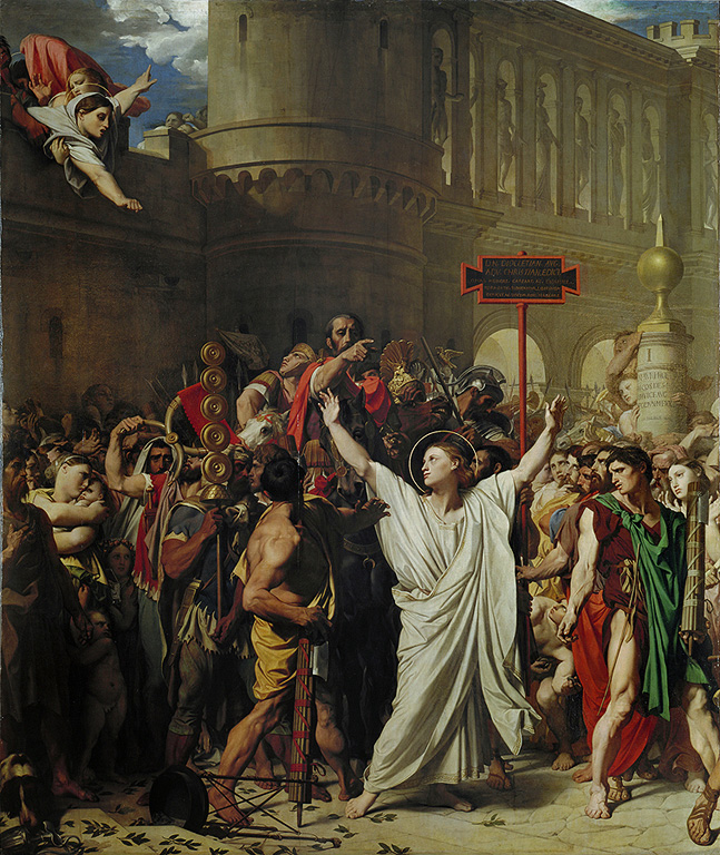 The Martyrdom of Saint Symphorian - Jean Auguste Dominique Ingres