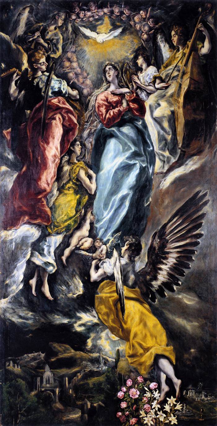 Die Jungfrau der unbefleckten Empfängnis - El Greco