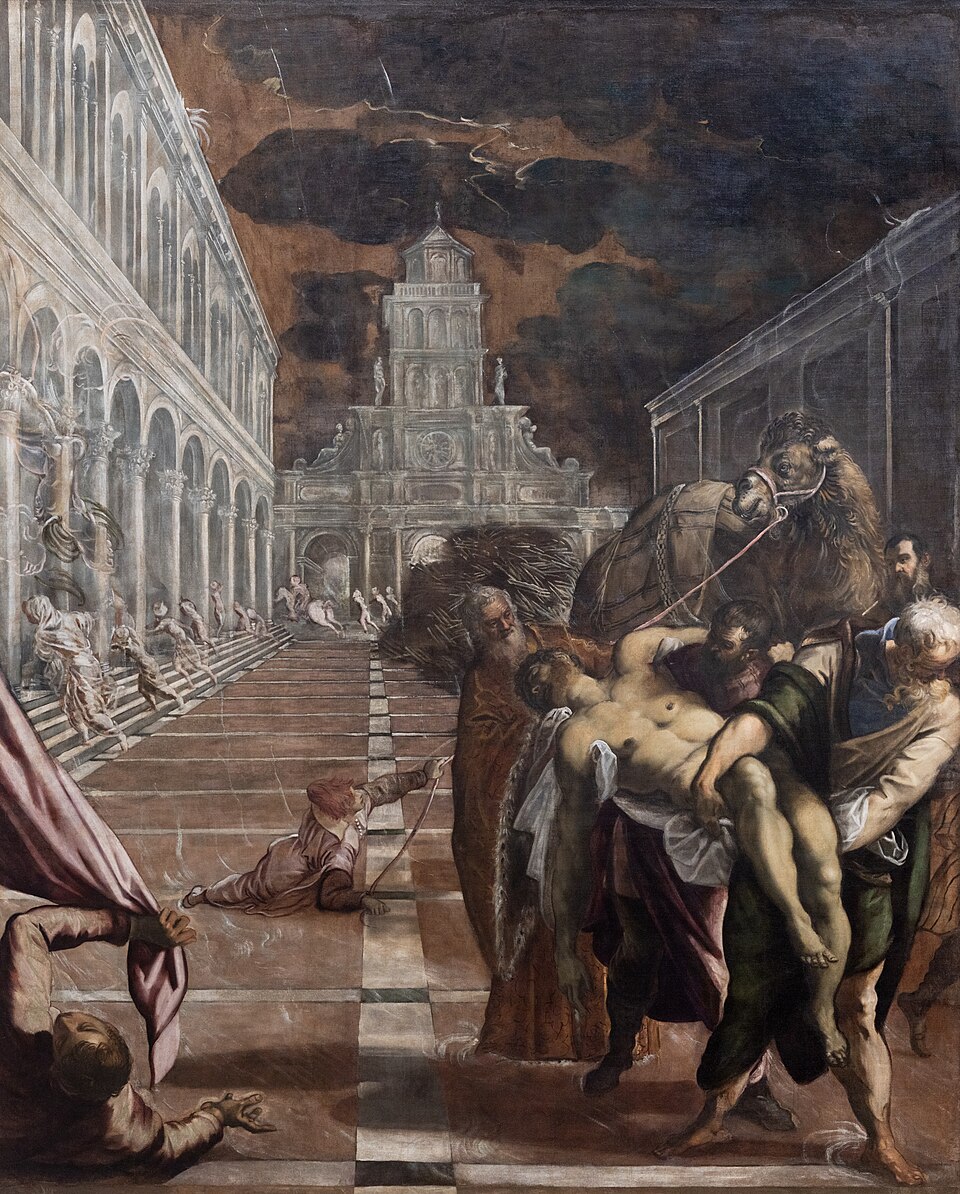 St Mark's Body Brought to Venice - Tintoretto