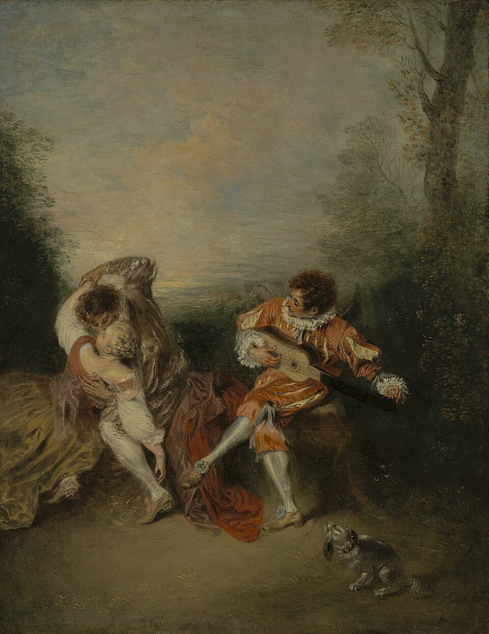 La Surprise - Antoine Watteau