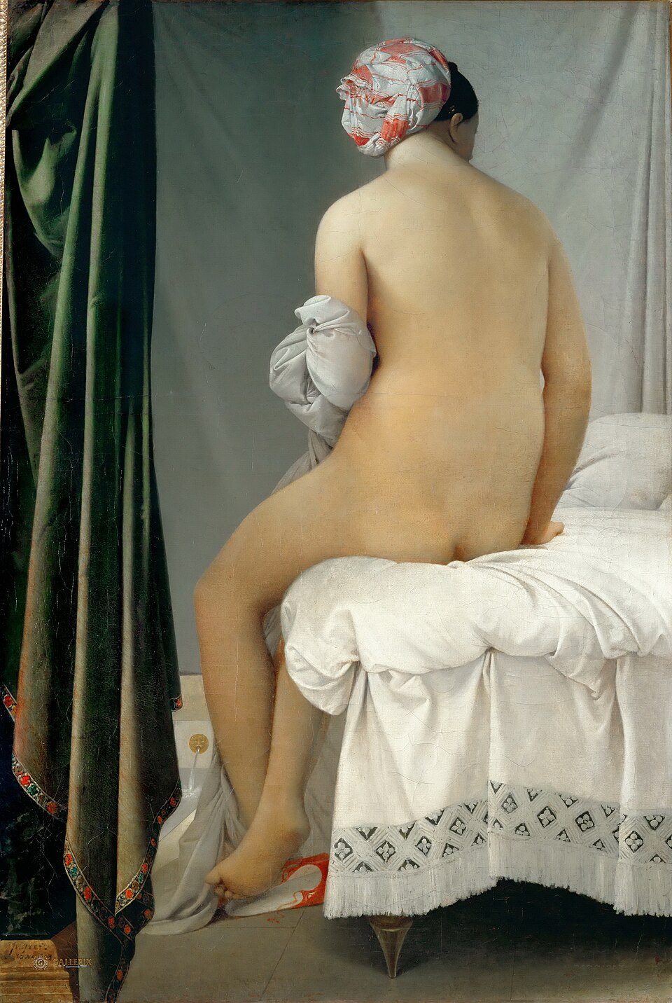 The Valpinçon Bather - Jean-Auguste-Dominique Ingres