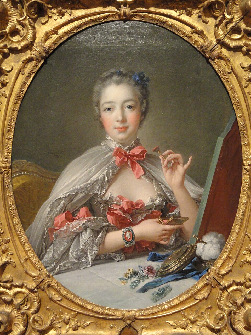 Jeanne-Antoinette Poisson, Marquise de Pompadour - François Boucher