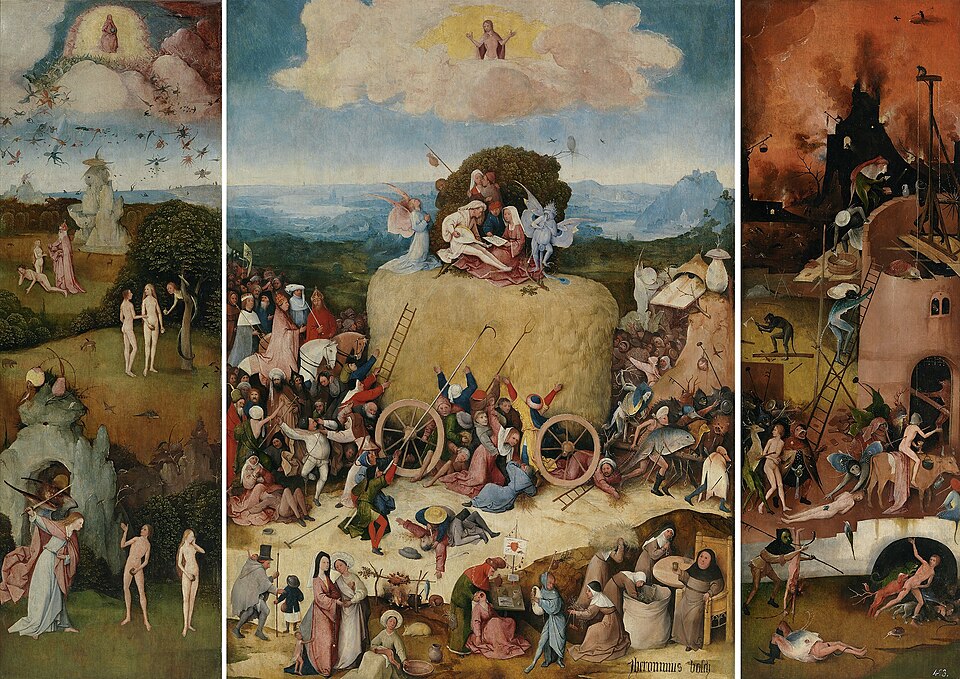 El carro de heno - Jerónimo Bosch