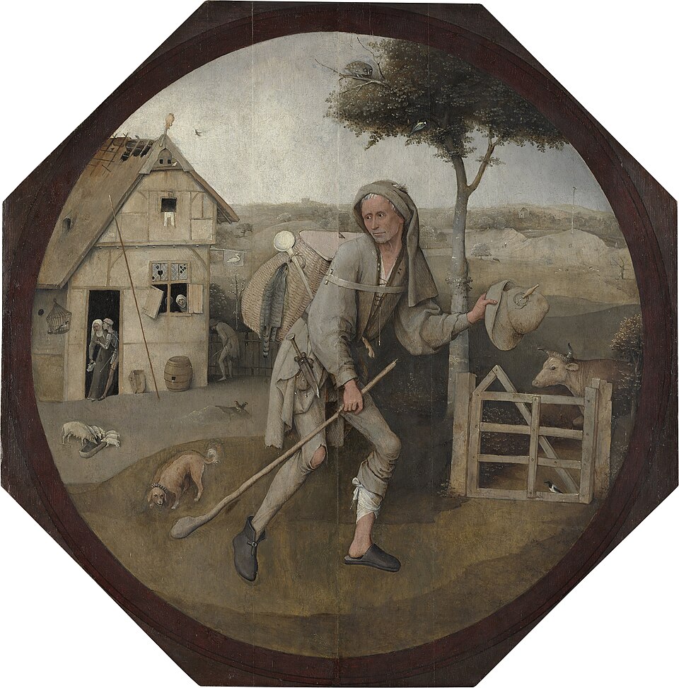 Der Wanderer - Hieronymus Bosch