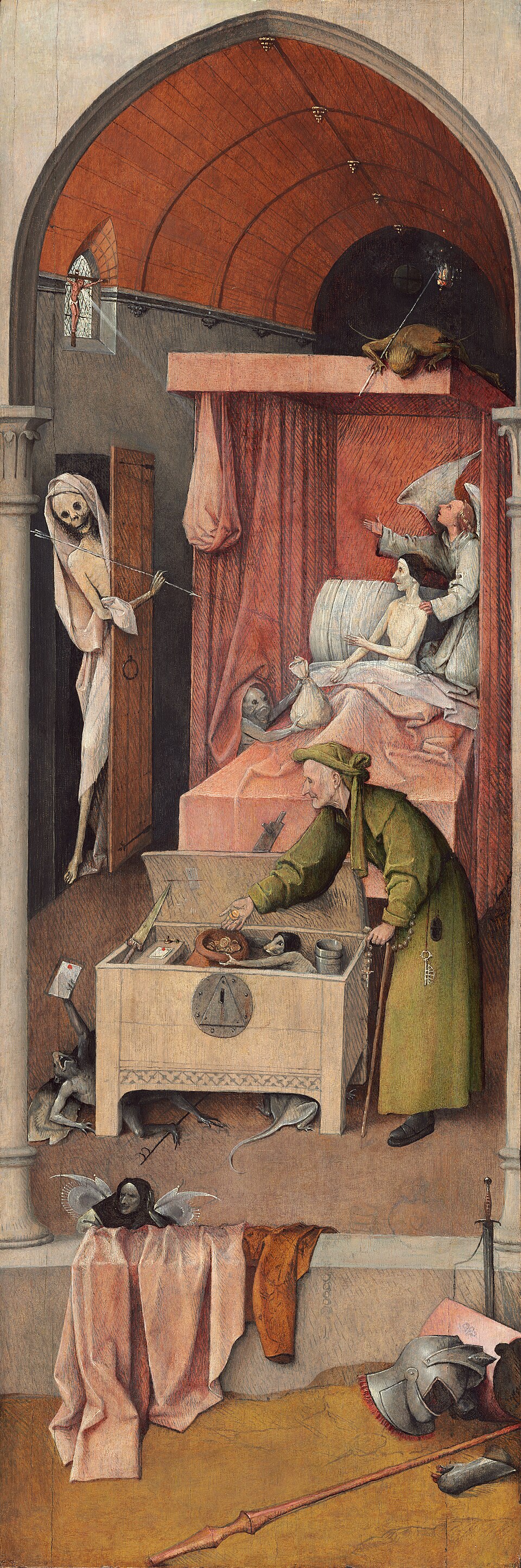 Death and the Miser - Hieronymus Bosch