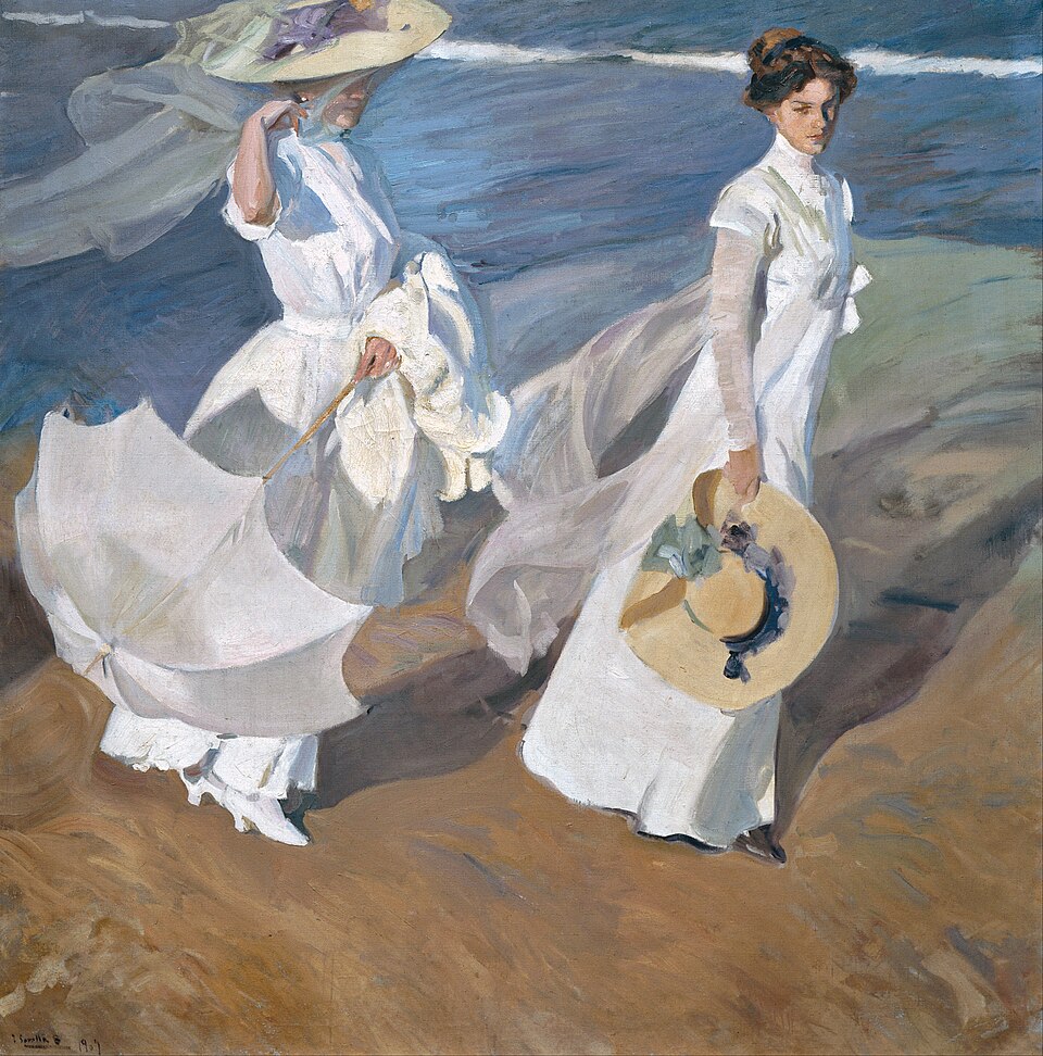 Walk on the mountain - Joaquín Sorolla