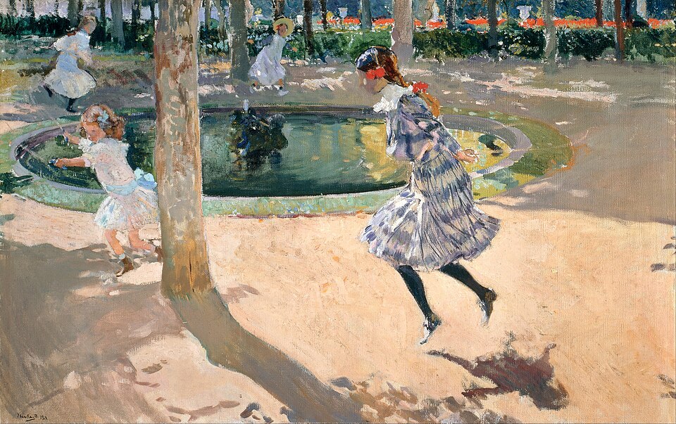 The Skipping Rope - Joaquín Sorolla