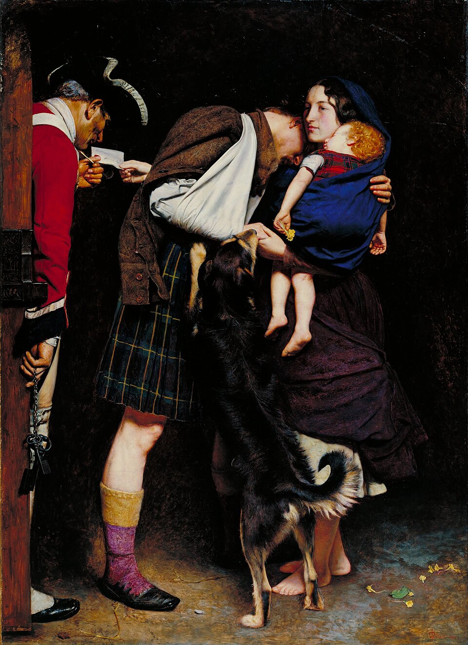 The Order of Release - John Everett Millais
