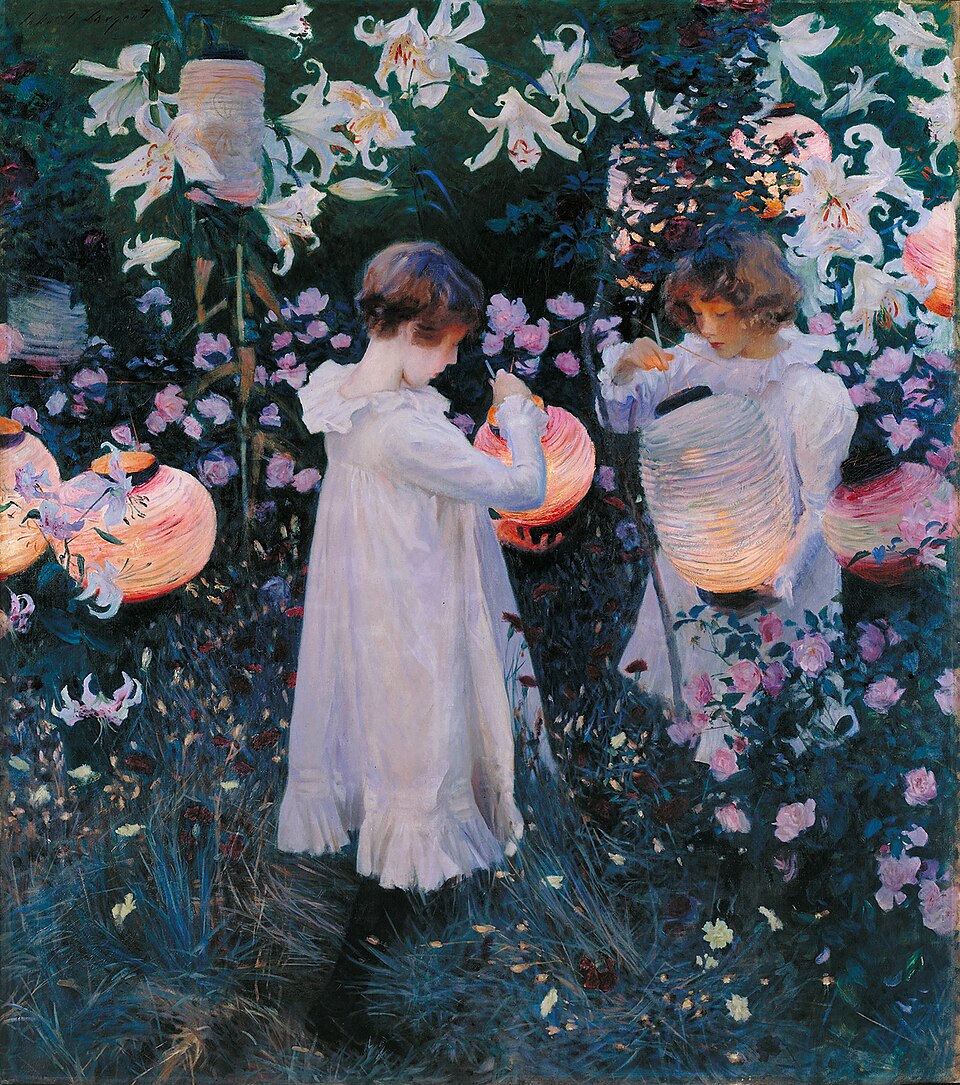 Clavel, lirio, lirio, rosa - John Singer Sargent