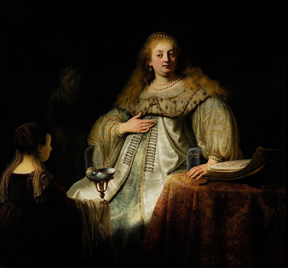 Artemisa - Rembrandt van Rijn