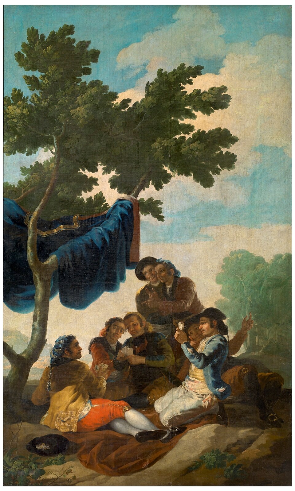 Jugadores de naipes - Francisco Goya