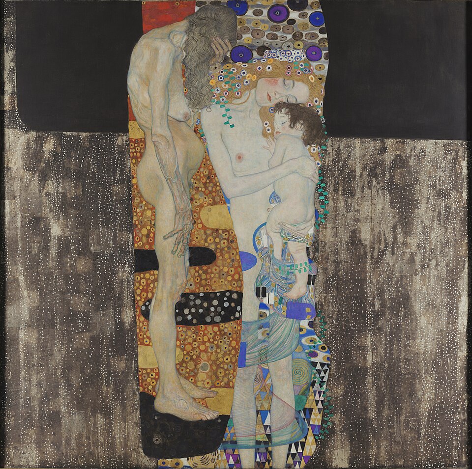 Die drei Lebensalter einer Frau - Gustav Klimt