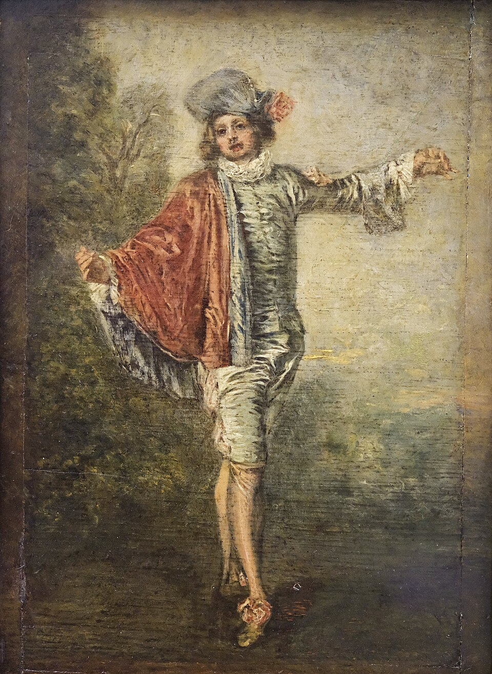 Der Gleichgültige - Antoine Watteau