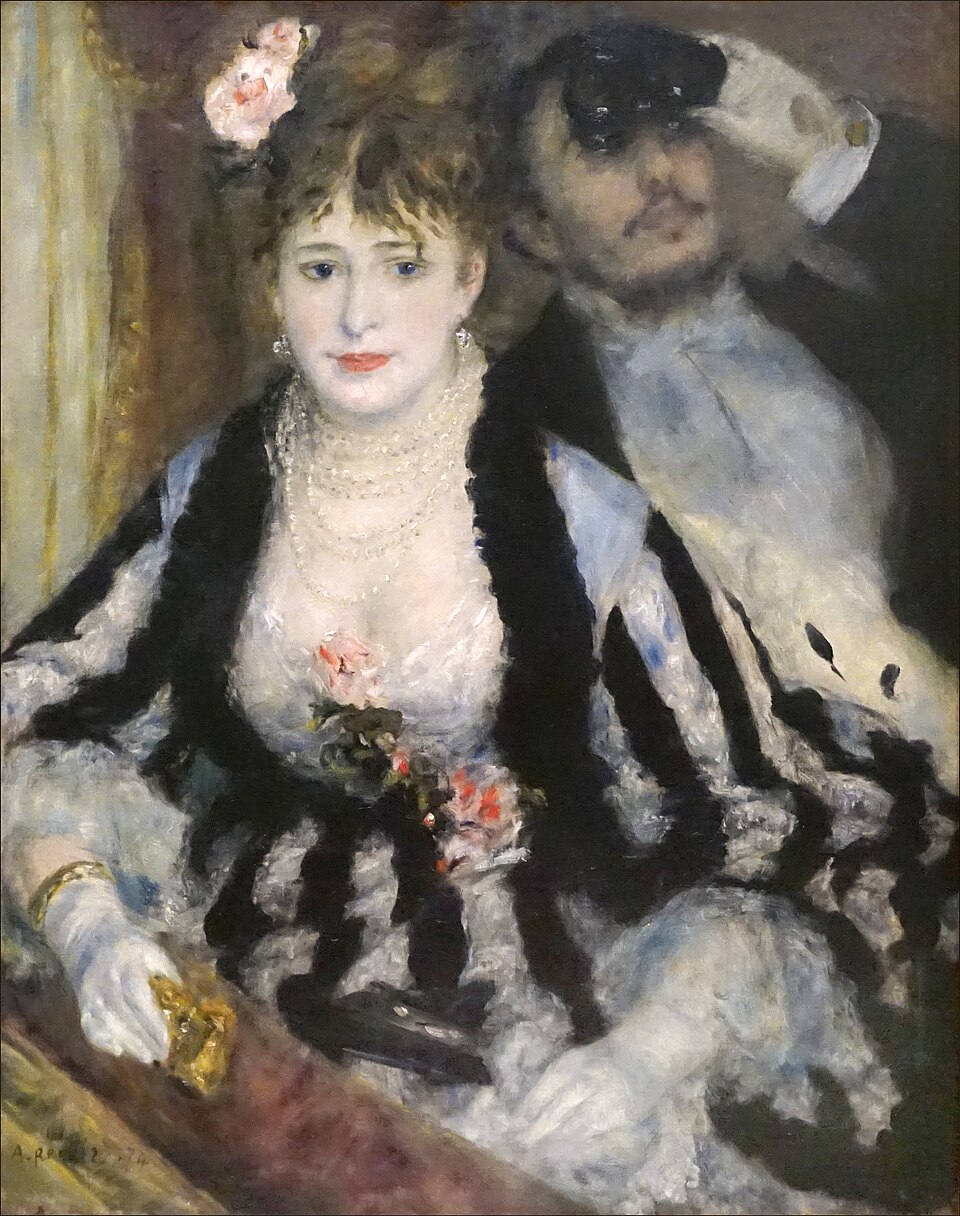 La loge - Pierre-Auguste Renoir