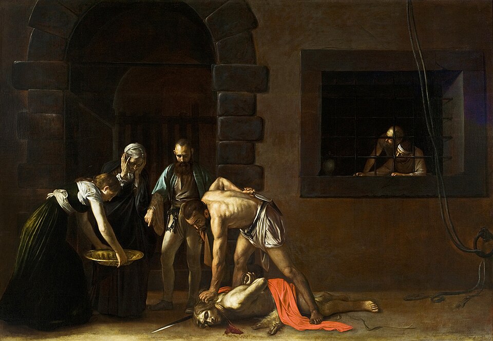 Sự斬 đầu của Thánh Gioan Baotixita - Caravaggio