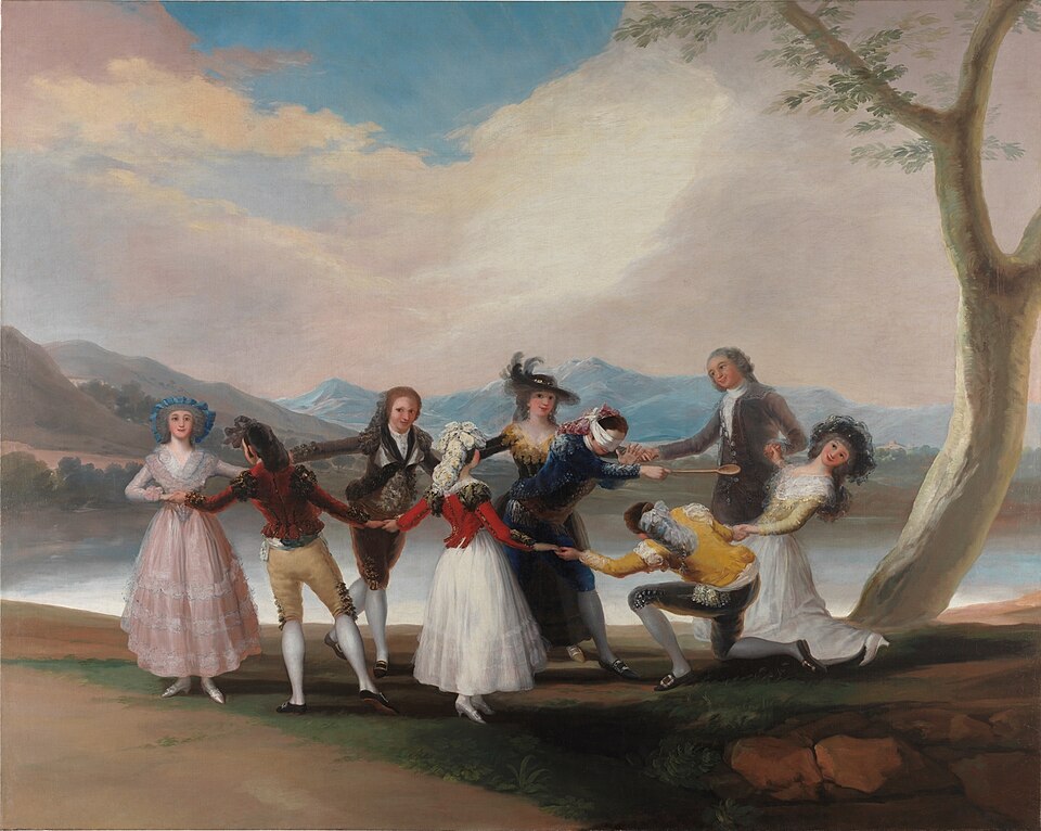 Blind Man's Bluff - Francisco Goya