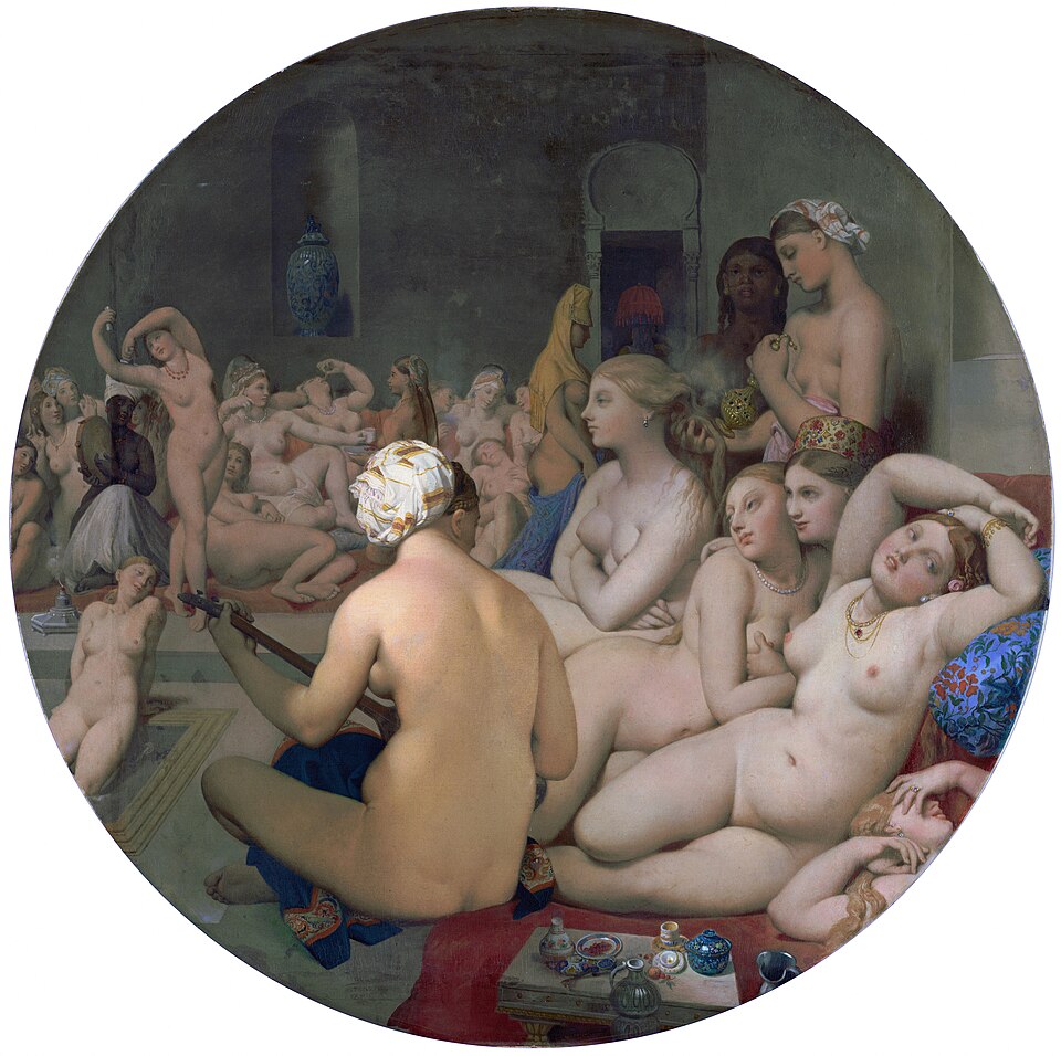 El baño turco - Jean Auguste Dominique Ingres
