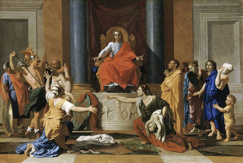 The Judgment of Solomon - Nicolas Poussin