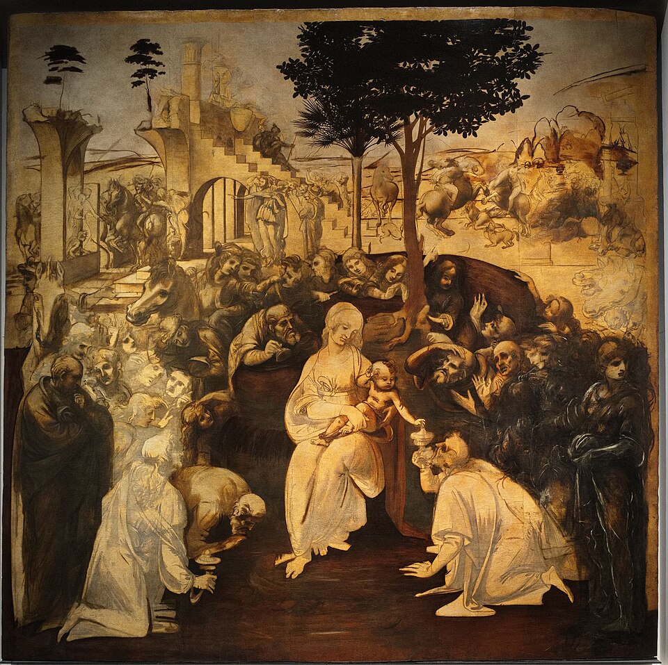 Sự thờ lạy của các nhà thông thái - Leonardo da Vinci