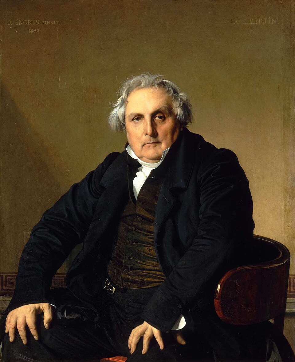 Monsieur Bertin - Jean Auguste Dominique Ingres