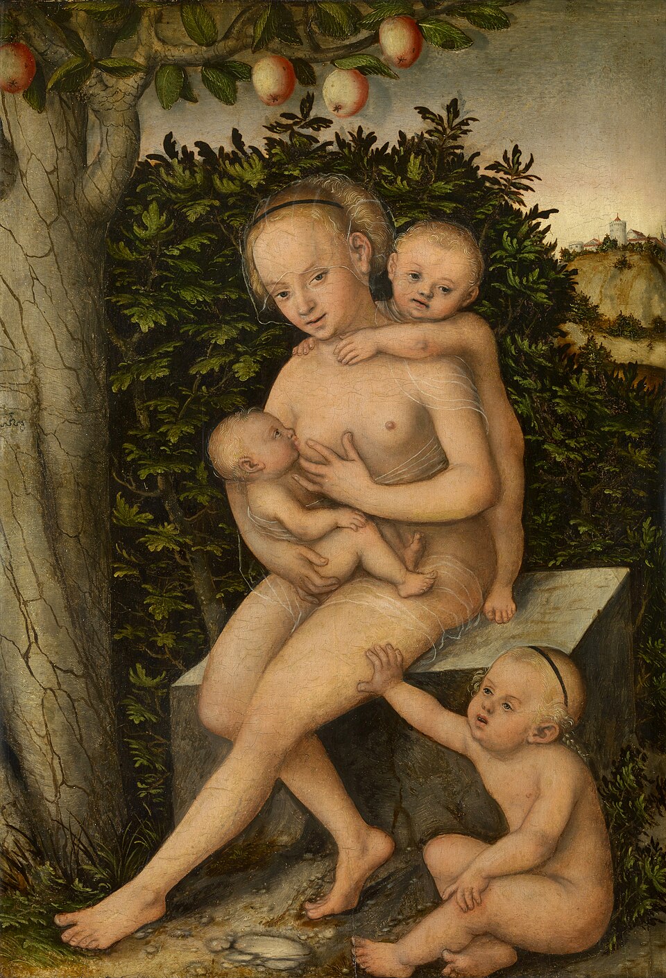 Caritas - Lucas Cranach der Ältere