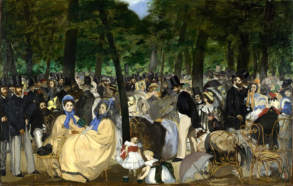 Music in the Tuileries - Édouard Manet