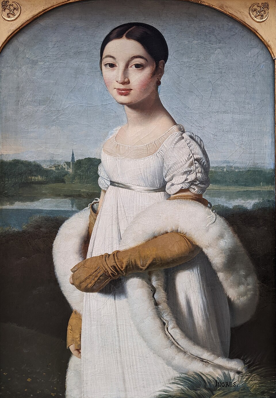 Mademoiselle Caroline Rivière - Jean Auguste Dominique Ingres