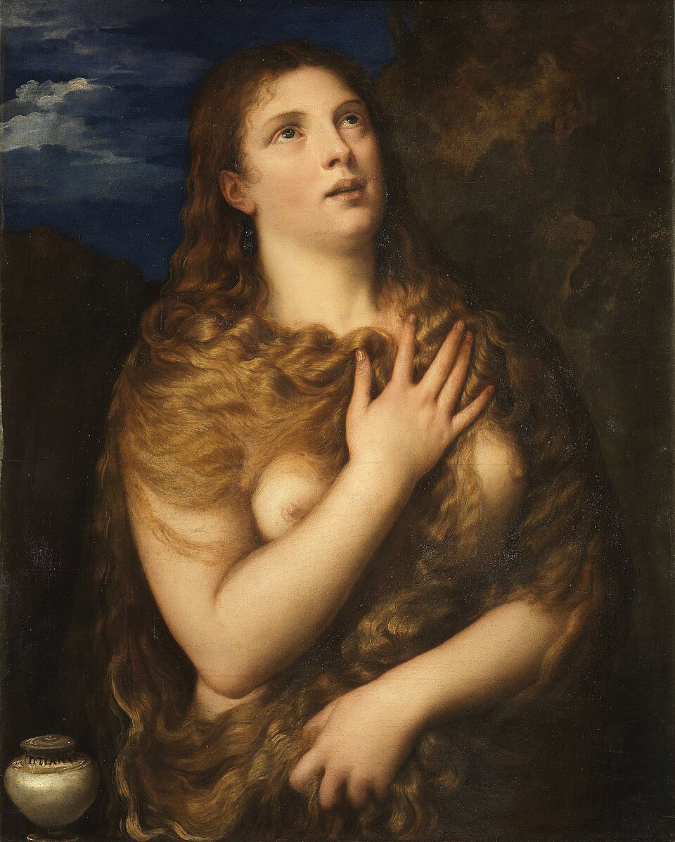 Penitent Magdalene - Titian