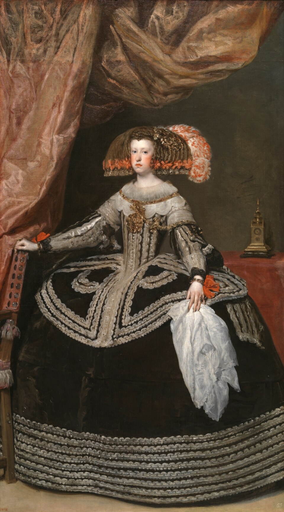 Portrait of Mariana of Austria - Diego Velázquez