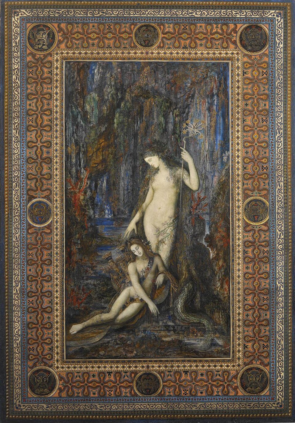 The Mermaid and the Poet - Gustave Moreau