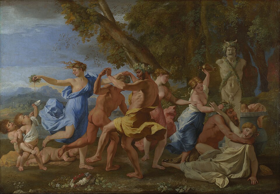 A Bacchanalian Revel Before a Term - Nicolas Poussin
