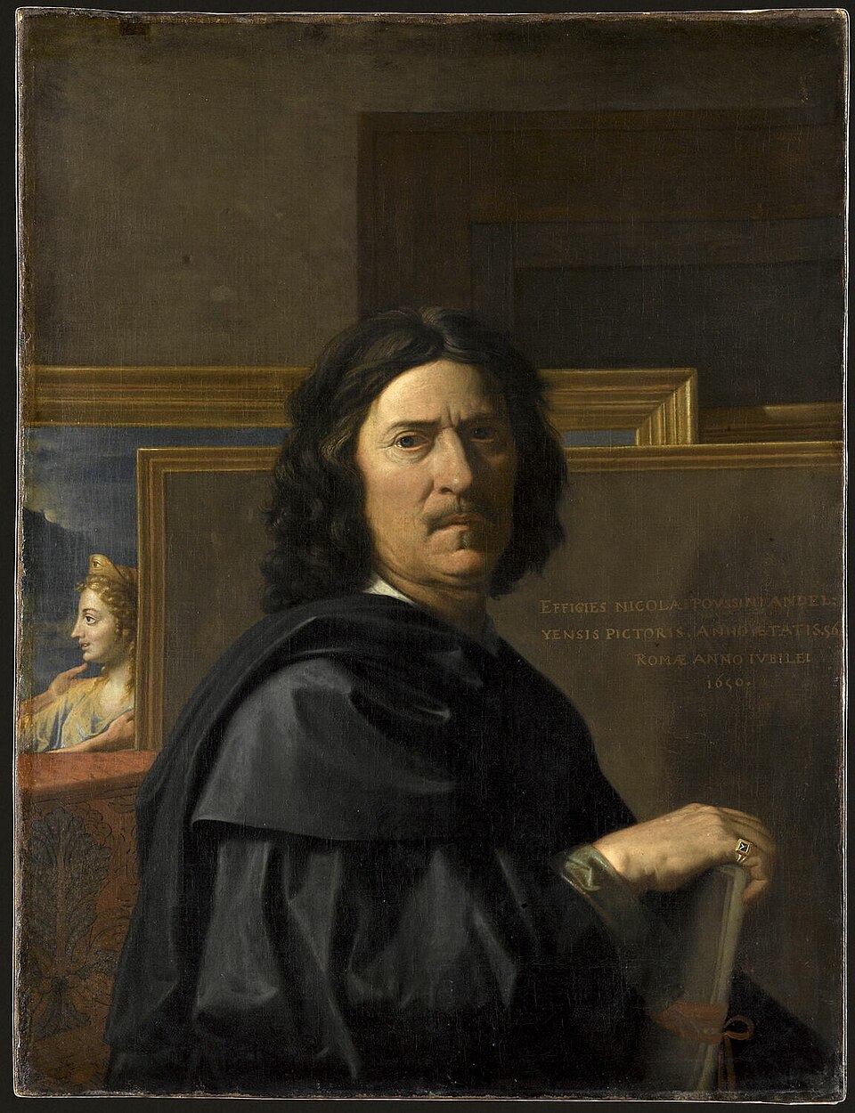 Self-portrait - Nicolas Poussin
