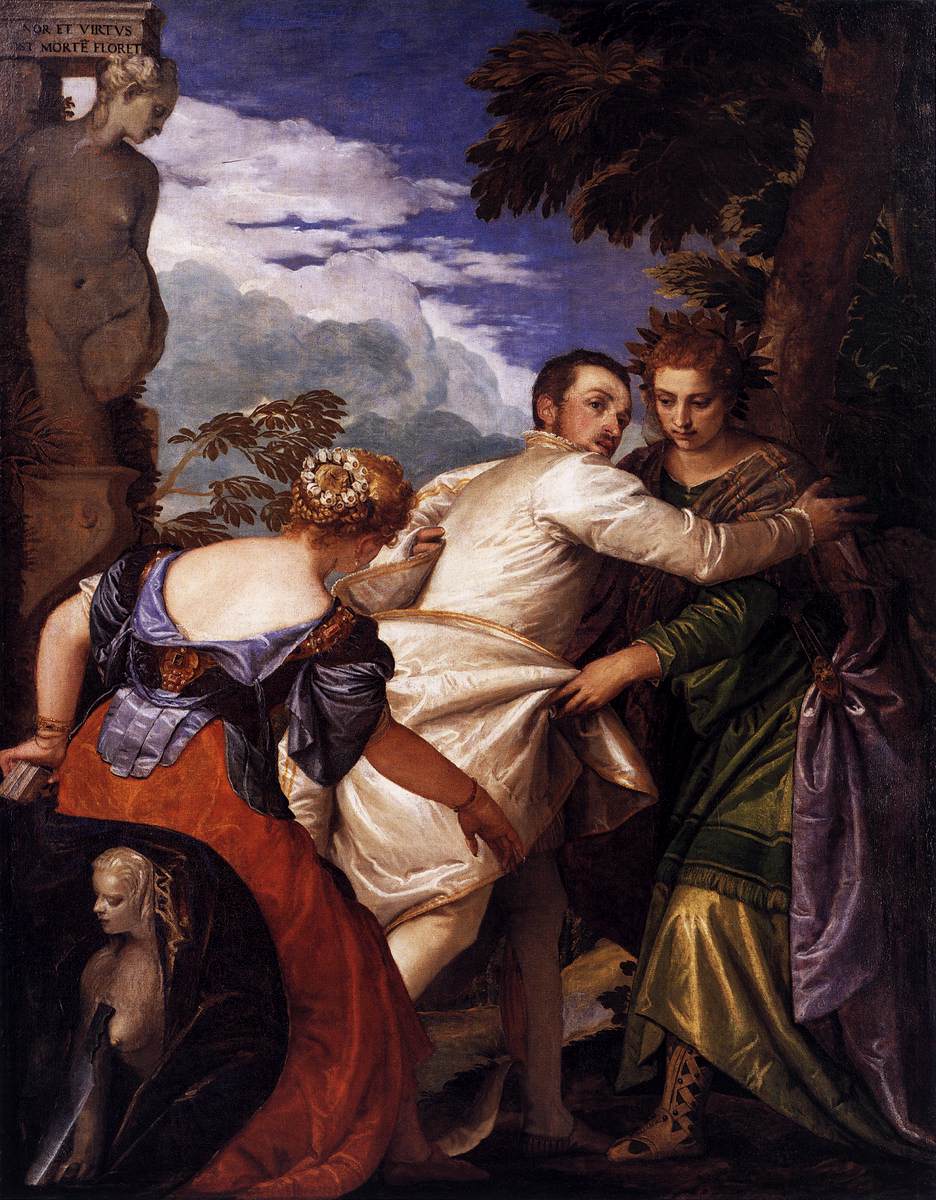 Alegoría de la Virtud y el Vicio - Paolo Veronese
