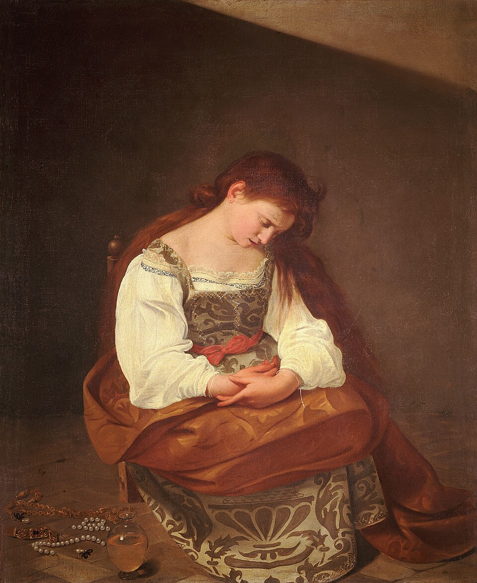 Penitent Magdalene - Caravaggio