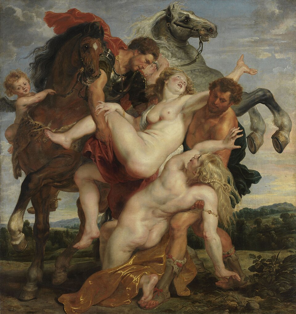 The Rape of the Daughters of Leucippus - Peter Paul Rubens