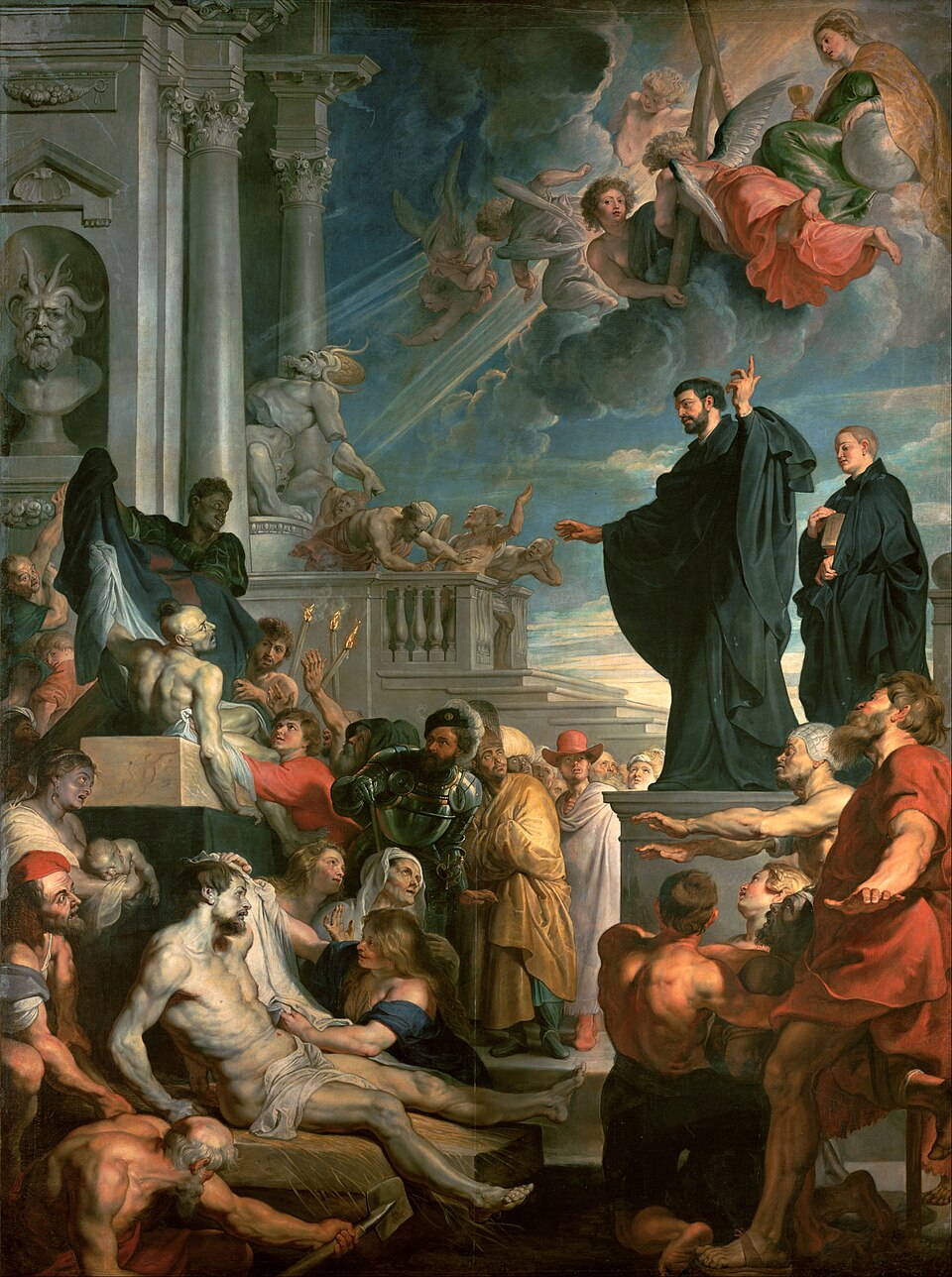 Miracles of St. Francis Xavier - Peter Paul Rubens